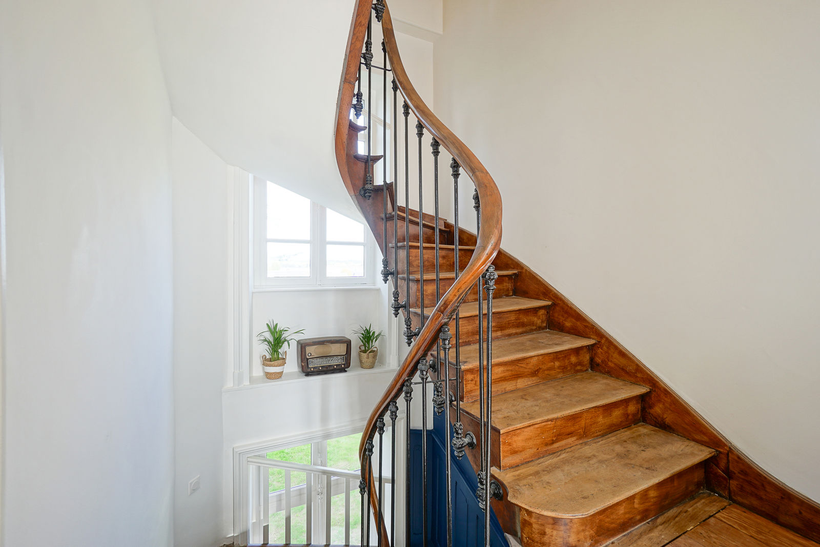 The original staircase — Le Manoir Ducey