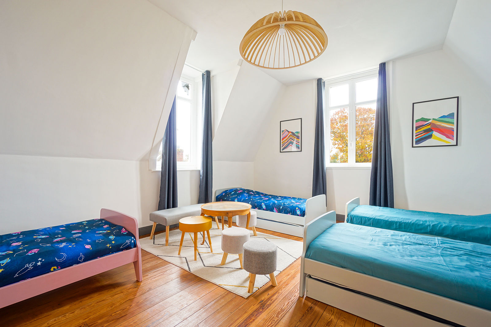 Chambre sous les toits